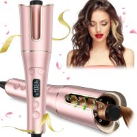 Auto Hair Curler Wand With Large Rotating Barrel &amp; 4 Temps &amp; 3 Timers Automatic Curling Iron Auto Shut-Off For Hair Styling ซื้อทันทีเพิ่มลงในรถเข็น