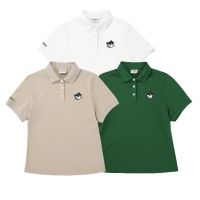 Summer Malbon GOLF GOLF recreational bead with mesh breathable absorbent lapel POLO shirt golf