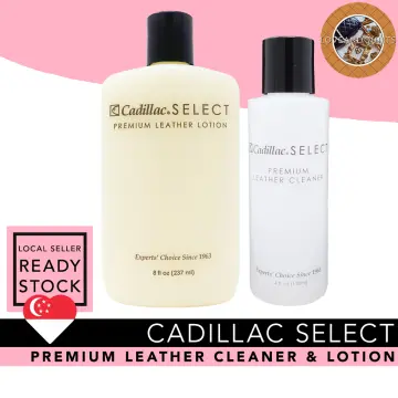 Cadillac Boot and Shoe Leather Lotion 8 Ounces - Cleans, Conditions,  Protects, and Polishes Leather Footwear and Accessories
