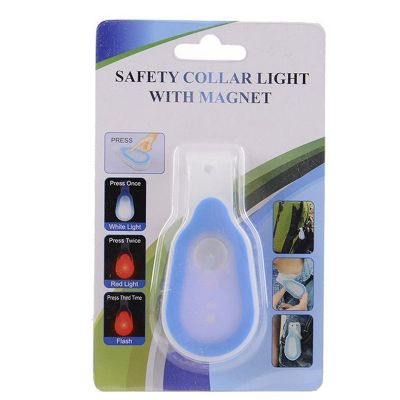 №℡ LED Flashlights Clip on Flashlight Night Safety Nursing Night Light Hands Free Strong Magnetic Flashlight for Walking Running 53