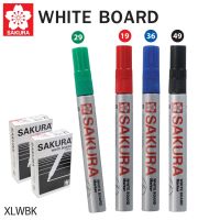 Sakura white board marker XLWBK / HWBK-25  I ปากกาไวท์บอร์ดและหมึกเติม