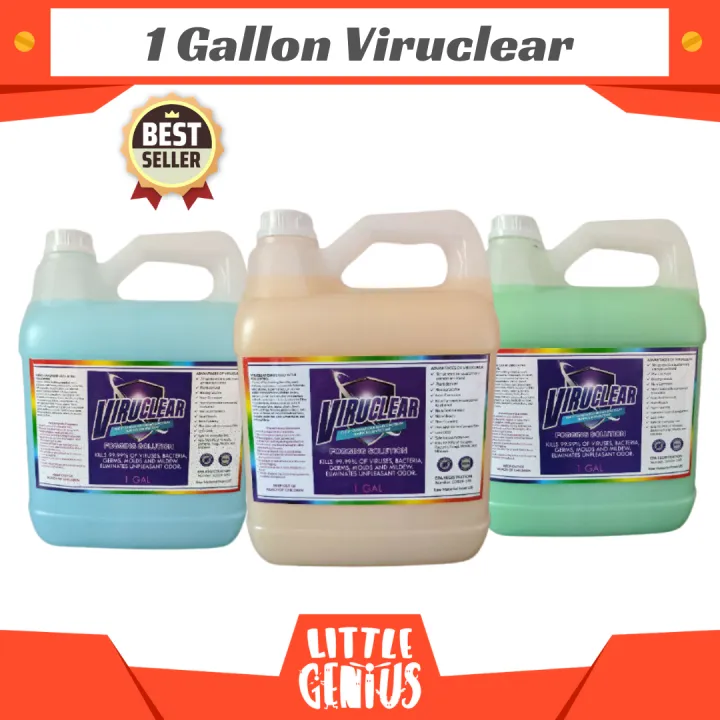 Little Genius l 1 Gallon Viruclear Fogging Solution l Fog Machine