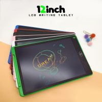12 Inch LCD Writing Tablet Electronic Digital Drawing Board Erasable Writing Pad Color Screen One-Click Erase with Lock Button Drawing  Sketching Tabl