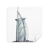 Burj al-Arab luxury hotel Dubai Glasses Cloth Screen Cleaner Suede Fabric 2 Pack Lens Cleaners