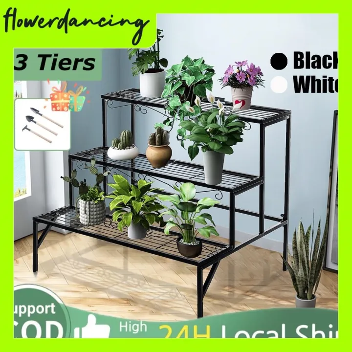 flowerdancing 3 Tiers plant rack plant stand indoor sale outdoor flower