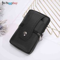 【CW】 Male Men Color Leather Waist Small Wallet Card Coin Clutch Wallets Purse