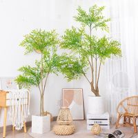 [COD] ins simulation Nantian bamboo plant fake potted bionic green indoor living room floor-to-ceiling tree decoration ornaments