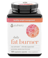 ?Exp.03/2025? 130 เม็ด Youtheory Daily Fat Burner 130 Vegetarian Capsules เผาผลาญไขมัน