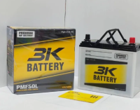 แบตเตอรี่รถยนต์ ใหม่!พร้อมใช้  3K PMF50L 12V.50Ah 500CCA