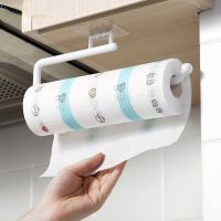 ◄❐ Kitchen Tissue Holder Hanging Toilet Roll Paper Holder Towel Rack Kitchen Bathroom Cabinet Door Hook Holder Organizer