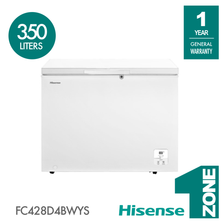 Hisense 8in1 Super Freeze 300L Chest Freezer Model FC428D4BWYS
