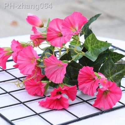 【YF】■  Artificial Flowers Fake Petunia Plastic Durable Vibrant Caneman Decoration Homes WeddingTH