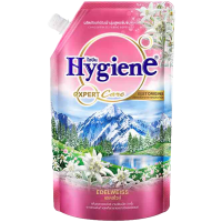 LeeMart น้ำยาปรับผ้านุ่ม ไฮยีน Hygiene Expert Care 490ML ปรับผ้านุ่ม ไฮยีน สูตร เอเดลไวส์ สีชมพู ขนาด 490 มล.