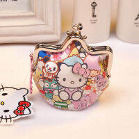 TOP☆Korean Style HelloKitty Change Package Retro เสื้อผ้าแฟชั่น Cute Cartoon Coin Women HELLO KITTY Star Style Change Small Bag