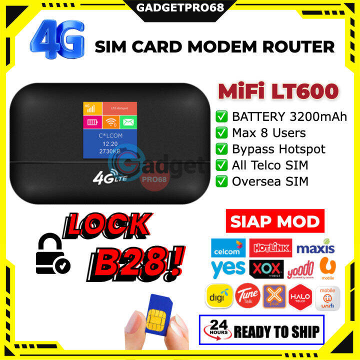 NEW Mod MiFi LT600 4G/5G 300Mbps Portable Modem Router WiFi | Lazada