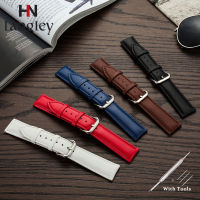 Zhangeer นาฬิกาสายหนังแท้12 13 14 15 16 17 18 19 20 21 22 23 24มม.นาฬิกาPin Buckle Bandสำหรับผู้ชายและผู้หญิงUniversalสายรัดข้อมือนาฬิกากําไลอุปกรณ์เสริม + เครื่องมือ