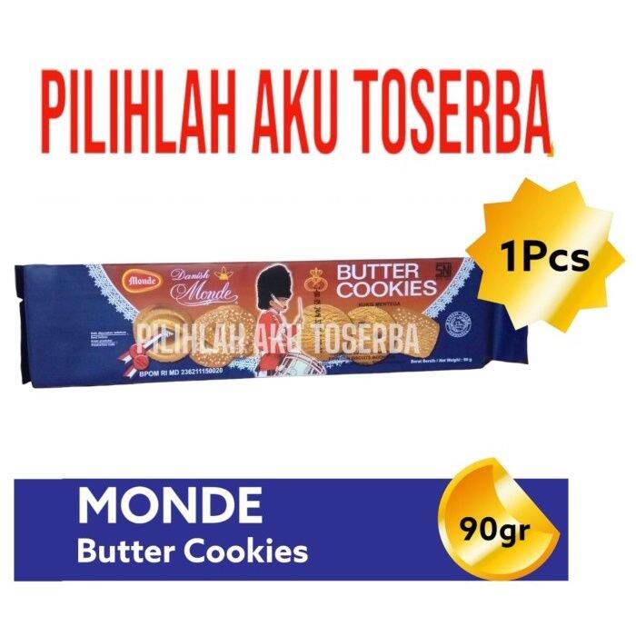 Biskuit Monde BUTTER COOKIES 90 gr ( HARGA 1 Pcs ) Lazada Indonesia