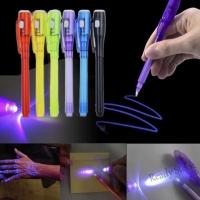 【Ready Stock】 ✾ C13 Magic Pen Invisible Ink Pen Built in UV Light Pen