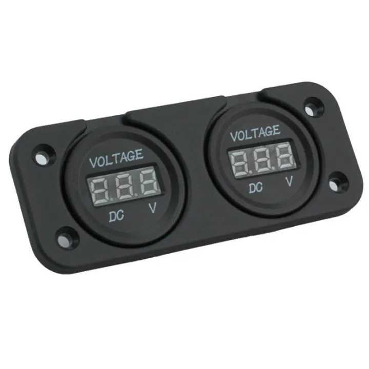 Voltmetro LED Digitale 0,56" DC3-18V IPX6 Voltmetro Impermeabile - Foto 12