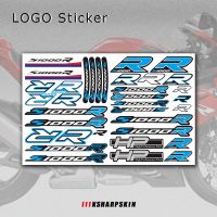 High quality Motorcycle Reflective Stickers Body helmet fuel tank Waterproof sign decal For BMW S1000R s 1000 r HP LOGO sticekr