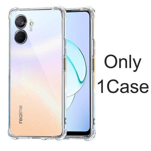 เคสกระจกนิรภัย-amp-เคส-tpu-แบบนิ่มสำหรับ-realme-10เคสโทรศัพท์ซิลิโคนโปร่งใส-เคส-realmi10อุปกรณ์ป้องกันหน้าจอ-realme10