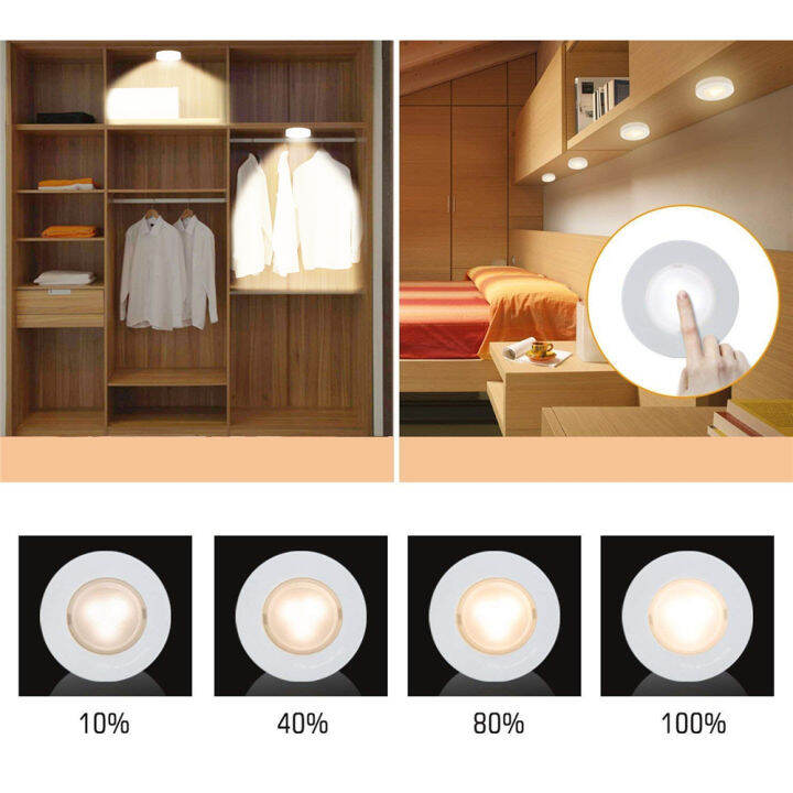 ไฟ-led-ติดผนัง-โคมไฟ-รีโมท-ไฟติดผนังแบบไร้สาย-ไฟติดทางเดินled-ใช้ถ่าน-aaax3-ก้อน-ปรับความสว่างได้-บันไดผนังตู้เสื้อผ้าโคมไฟหลอดไฟ