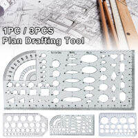 เครื่องมือร่างแบบเรขาคณิตทางเทคนิคเฟอร์นิเจอร์แบบพกพาการวัดแผนผังวงกลมแบบแปลนบ้านคณิตศาสตร์แม่แบบสถาปัตยกรรมอเนกประสงค์
