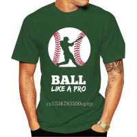 Tee Baseball Player Ball Like A Pro Baseball Fans Gift Tshirt Cool