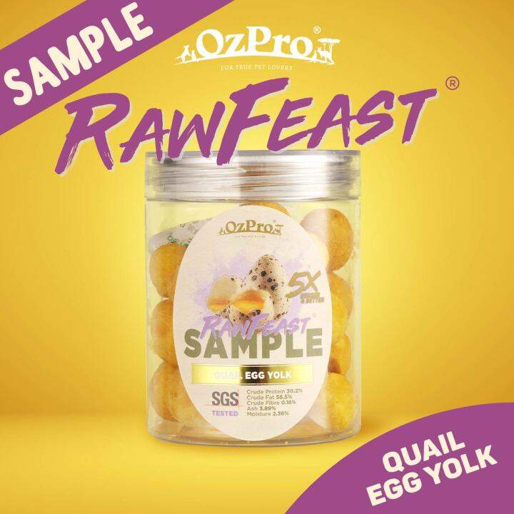 OzPro RawFeast Freeze Dried Raw Meat (Wet / Dry / Kibble) Premium Cat