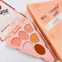 87220-03?พาเลทอายแชโดว์? Kiss Beauty เนื้อดินน้ำมัน สีสวย ติดทน กันน้ำ พร้อมส่งในไทย?