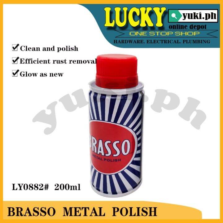 BRASSO METAL POLISH ( 100ML & 200ML ) Lazada PH