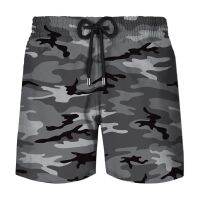 Hot New Summer Camouflage Printed Men Swim Shorts Trousers 3D Beach Breathable Quick Dry Beachwear Swimwear Surfboard Sweatpants