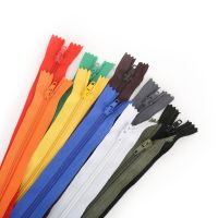 【CW】 10Pcs/lot 28/35/40/50/55/60cmCoil Zippers forSewing CraftsZippers Bulk Sewing Garment Accessories