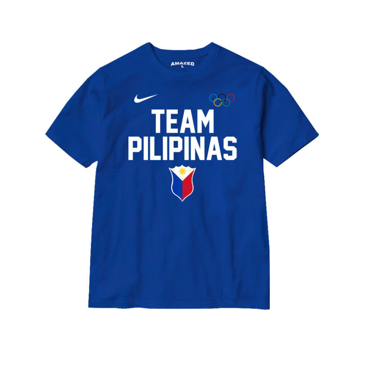 Team Gilas Pilipinas Shirt Pilipinas T-shirt D1 | Amazedph | Lazada PH