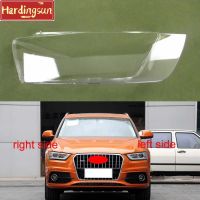 Hardingsun สำหรับ Audi Q3 2010 2011 2012 2013 2014 2015ไฟหน้าเลนส์ใส/ด้านหน้าไฟหน้ากันชนเลนส์สีอ่อน4.9