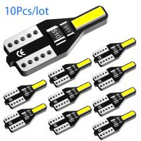 10pcs T10 LED Lamp W5W 168 194 LED Bulb License Plate Light 6000K Super Bright White 2825 Car interior Parking Position Lights