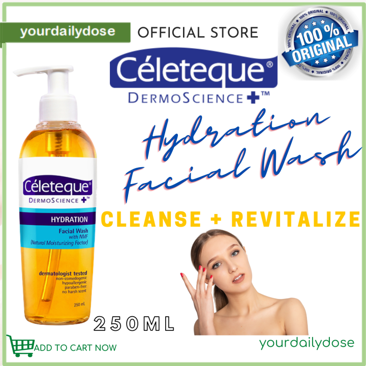 Celeteque Dermo Science Hydration Facial Wash 250ml Lazada PH