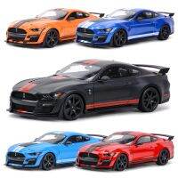 1:18 2020 Mustang Shelby GT500 Ford รถสปอร์ตแบบไฟฟ้าสถิตโมเดลรถของเล่นสะสม