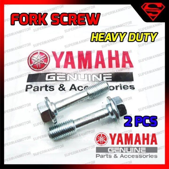 2PC FORK SCREW TURUN FORK Y15 LC135 RS150 SRL 115