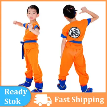 Kids Dragon Ball Z Goku Cosplay Costume Boys Child Dragonball Gohan Outfit  Anime