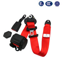 CE certification Retractable auto safety belt Passed emergency locking 3 point car seat belt driver safety belt auto parts