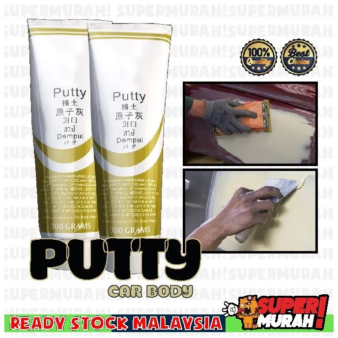 Simen Kereta Car Body Quick Dry Putty Scratch Filler Car Body Painting