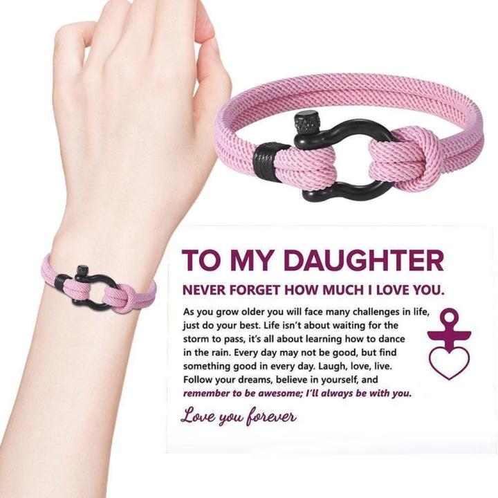 to-my-daughter-bracelet-christmas-gift-bracelet-daughter-bracelet-braided-cuff-bracelet-forever-love-bracelet