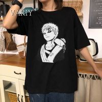 อะนิเมะ Gaara กราฟิกเสื้อยืดผู้หญิง Tops ฤดูร้อนแขนสั้นญี่ปุ่น Ske Harajuku Punk เสื้อผ้าผู้หญิง Tshirts