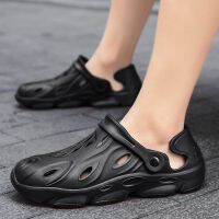 2022ฤดูร้อนใหม่ผู้ชายรองเท้าแตะชายหาดยาง Mens Clogs รองเท้าสวน Clog Zuecos Hombre กลางแจ้ง Slip On Breathable ~