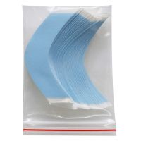 144Pcs Strong Hair Wig Tape Double Adhesive Extension Tape Strips Waterproof for Toupee/Lace Front Wigs Film CC Shape