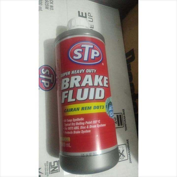 Cairan Minyak Rem Brake Fluid Dot Netral Putih Clear Stp Liter Lazada Indonesia