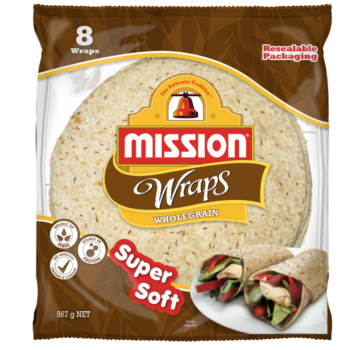 Mission Tortilla Wraps 360g Whole Grain Lazada