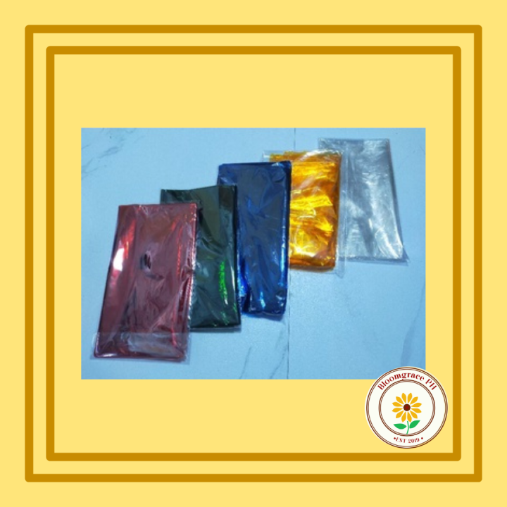 Bloomgrace Cellophane Wrapper for Gift Wrap, Yema Wrap, Polvorón