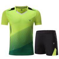 New tennis clothes Men Adult Badminton clothes Men Table sports golf Polo shirts clothes  Running exercise t-shirts sportswear Towels